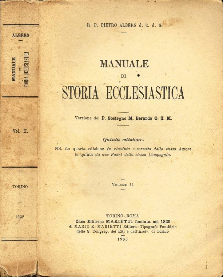Manuale di Storia Ecclesiastica | Immagine principale