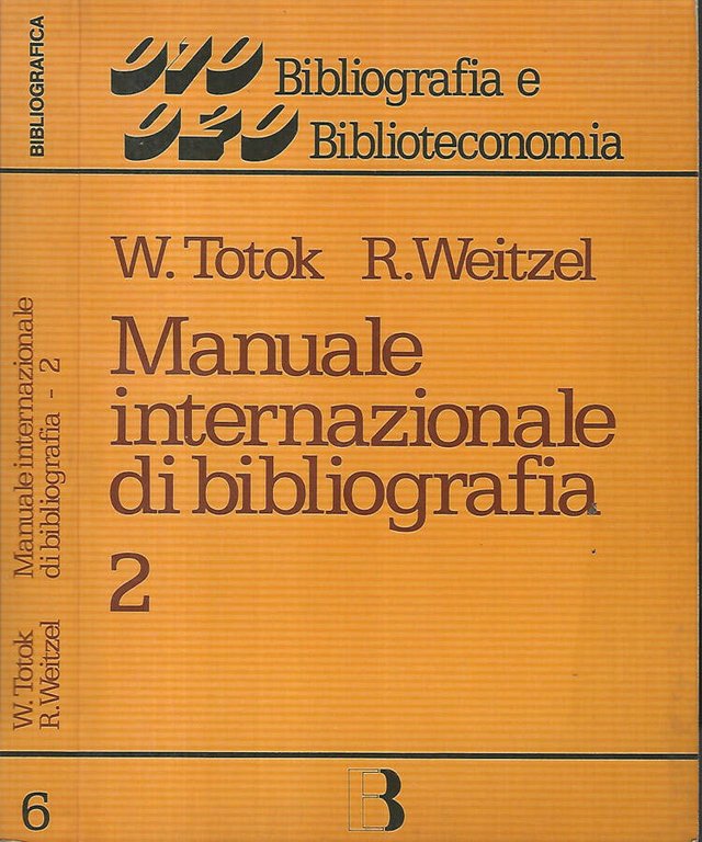 Manuale internazionale di bibliografia Parte II