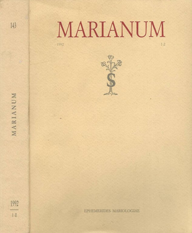 Marianum fascicoli I-II