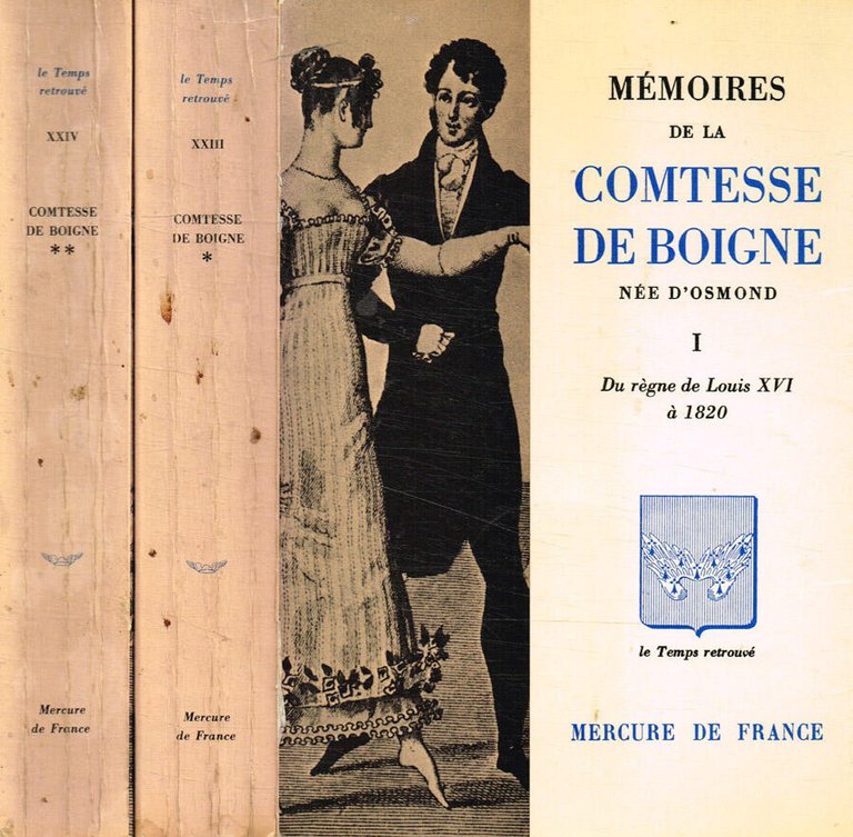 Memoires De La Comtesse De Boigne Nee D'Osmond