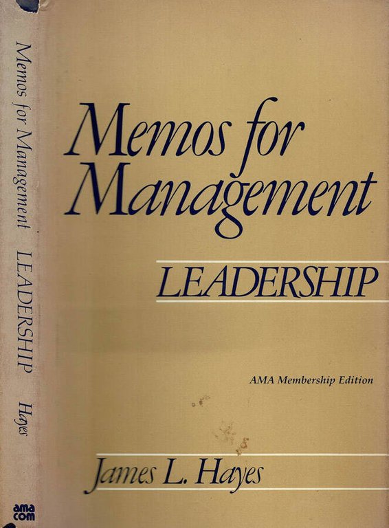 Memos for management - Leadership