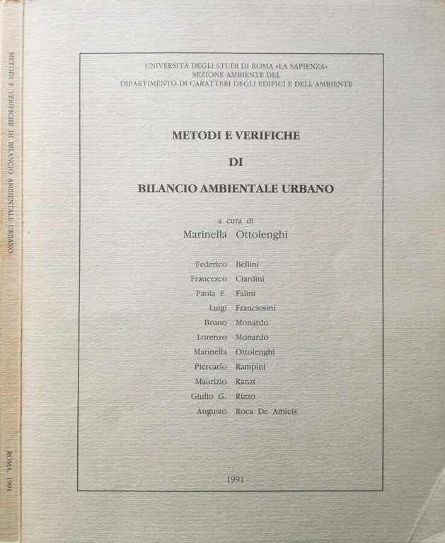 Metodi e verifiche di bilancio ambientale urbano | Immagine Gallery 2
