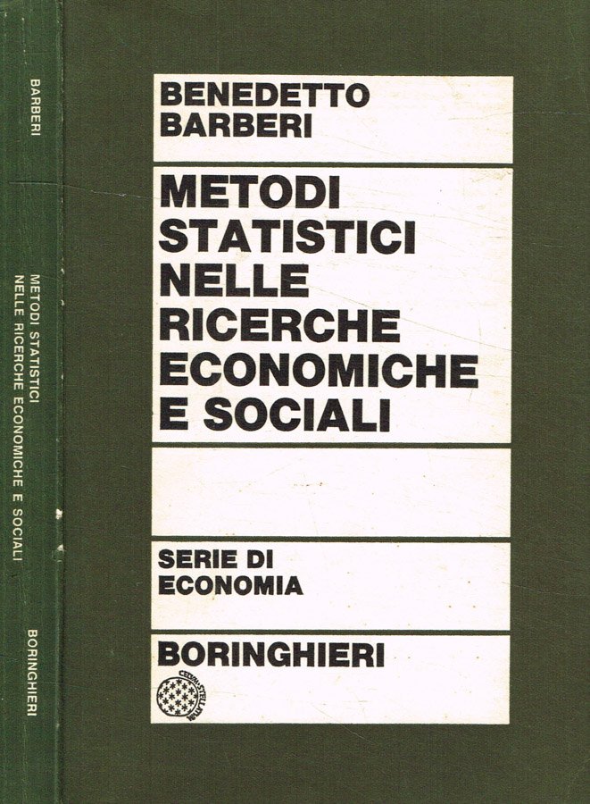 Metodi statistici nelle ricerche economiche e sociali