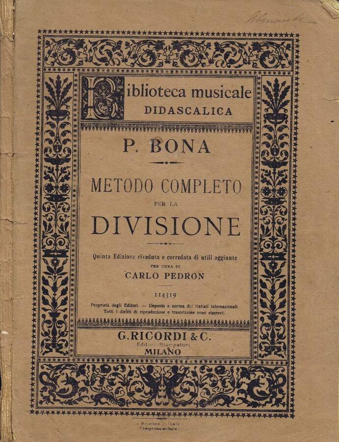 Metodo Completo per la Divisione