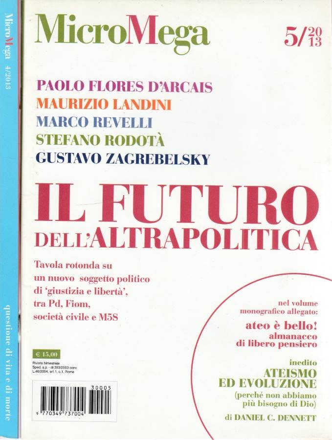 Micro Mega 2013 n 4,5 | Immagine principale