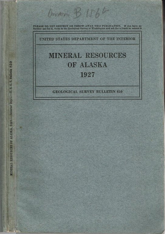 Mineral resources of Alaska