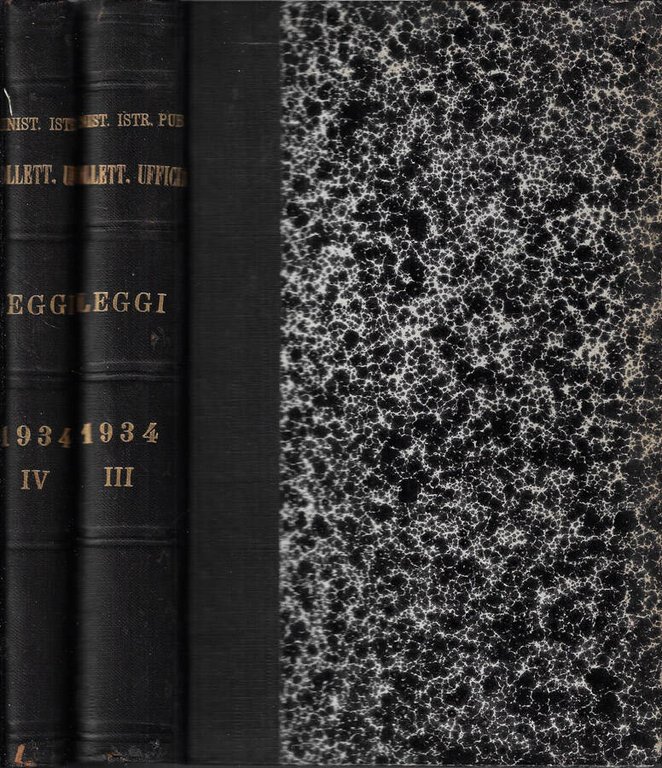 Ministero dell'Educazione Nazionale bollettino ufficiale parte I leggi, regolamenti e …