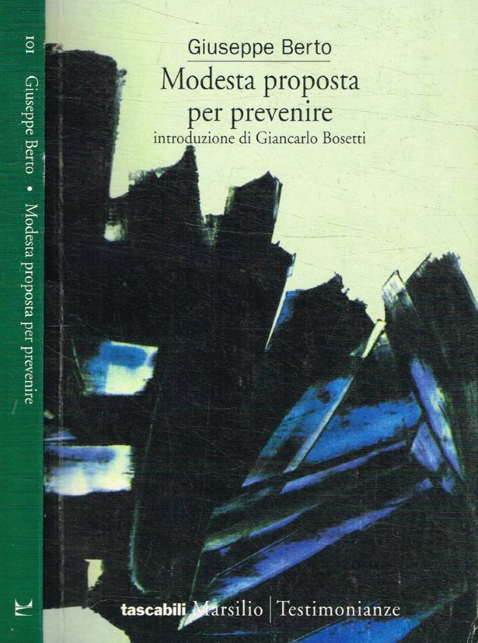 Modesta proposta per prevenire
