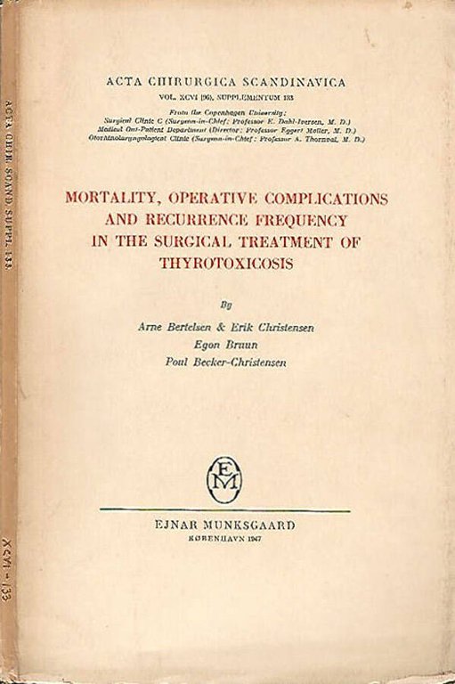 Morality, operative complications and recurrence frequency in the surgical, treatment … | Immagine Gallery 2