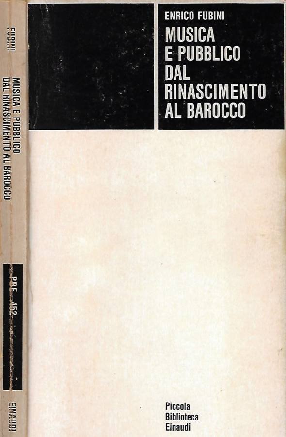 Musica e pubblico dal rinascimento al barocco