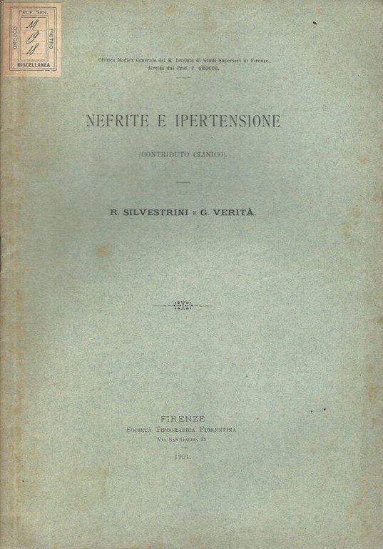 Nefrite e ipertensione