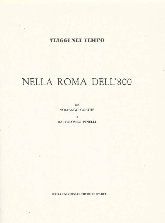 Nella Roma dell'800