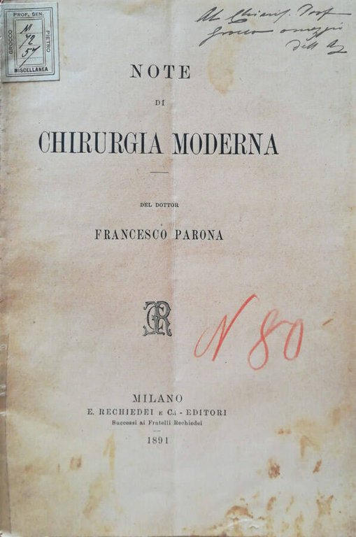 Note di chirurgia moderna | Immagine Gallery 3