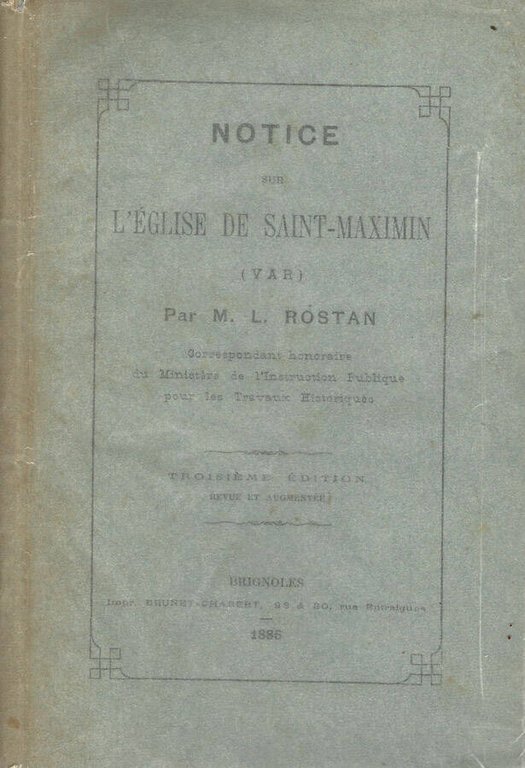 Notice sur l'Église de Saint-Maximin (Var) | Immagine Gallery 2