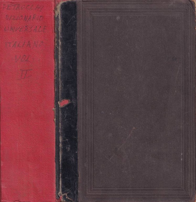 Nòvo dizionàrio Universale della lingua italiana, vol. II