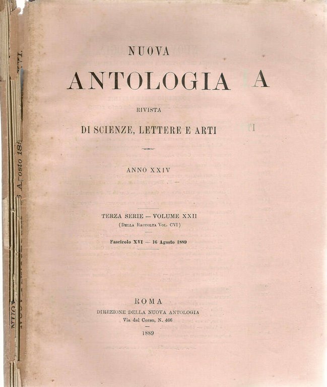 Nuova antologia 1889