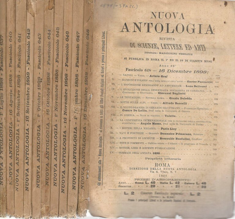 Nuova antologia 1898