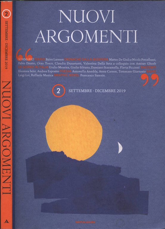 Nuovi argomenti n. 2 settembre - dicembre 2019 | Immagine Gallery 2