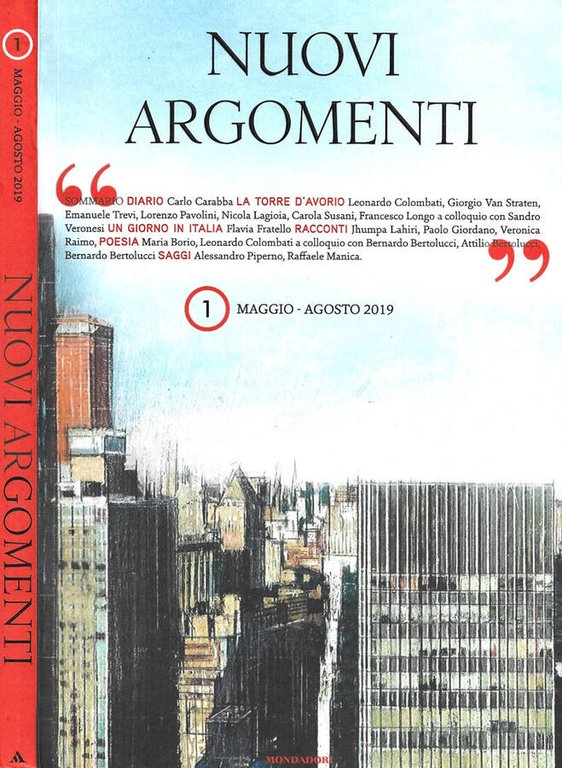 Nuovi Argomenti. Sesta serie - Numero 1 - maggio-agosto 2019 | Immagine Gallery 2