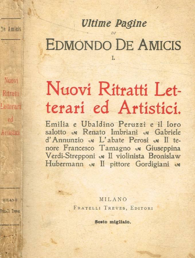 Nuovi ritratti letterari ed artistici | Immagine principale