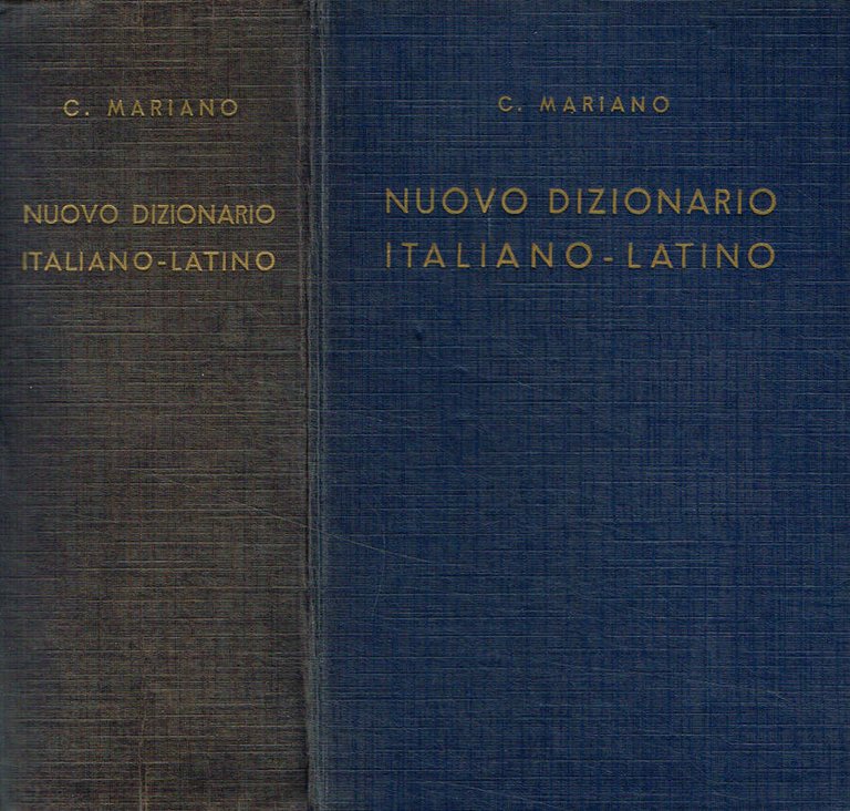 Nuovo dizionario italiano-latino