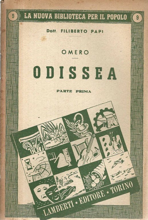 Omero. Odissea. Parte prima
