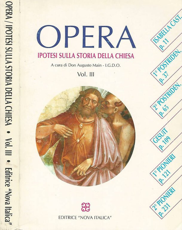 Opera a cura di don Augusto Mariani