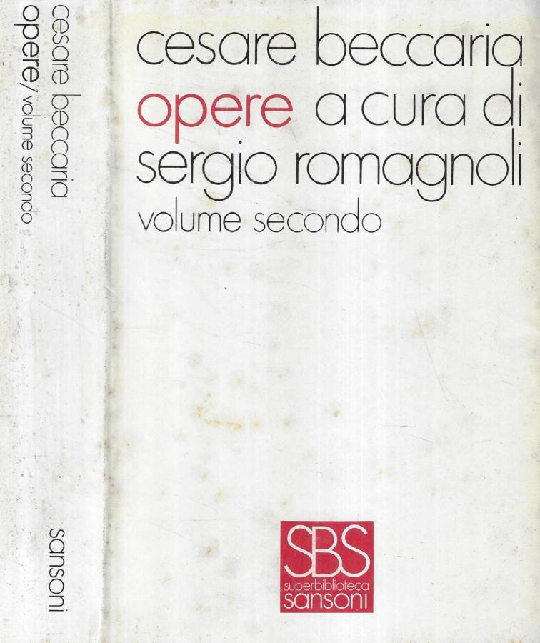 Opere Vol. II | Immagine principale