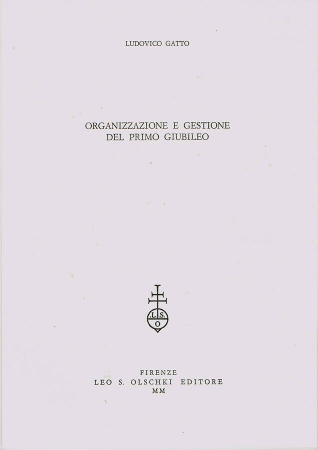 Organizzazione e gestione del primo giubileo