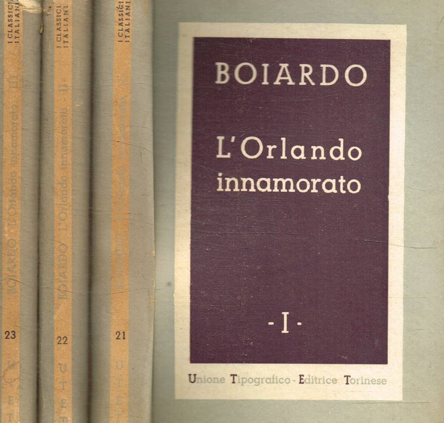 Orlando innamorato 3voll.