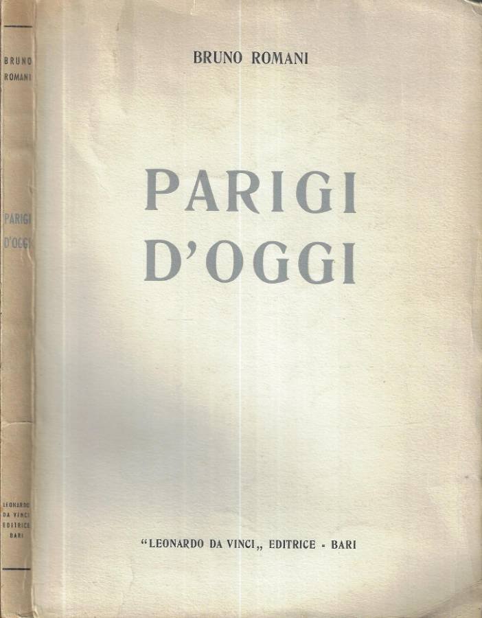 Parigi d' oggi | Immagine principale
