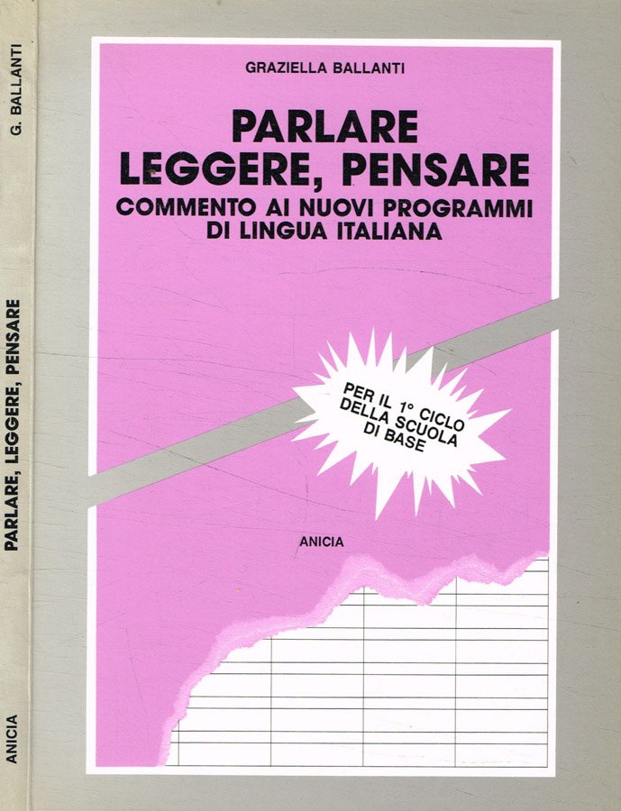 Parlare, leggere, pensare