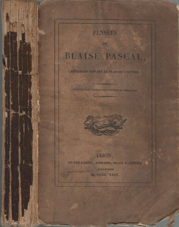 Pensées de Blaise Pascal
