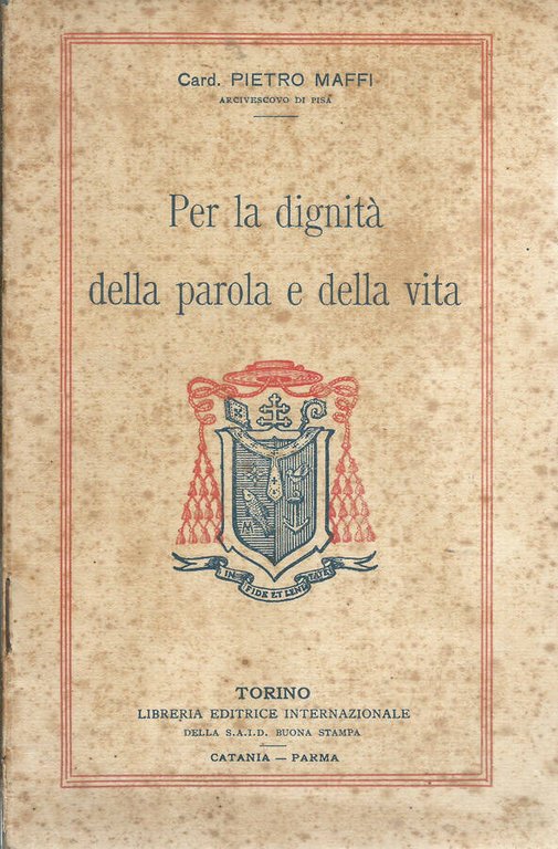 Per la dignità della parola e della vita | Immagine Gallery 2