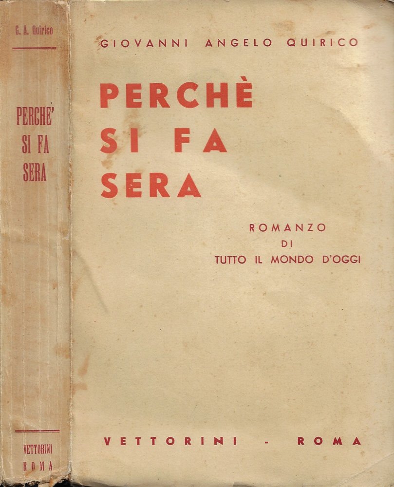 Perché si fa sera | Immagine principale