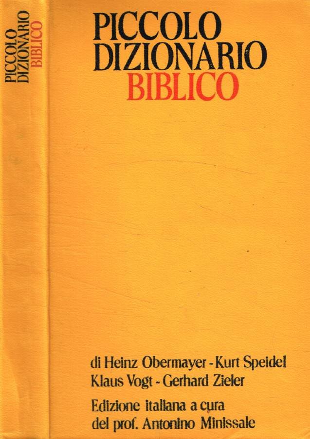 Piccolo dizionario biblico