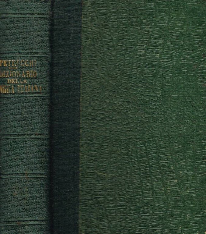 Piccolo dizionario della lingua italiana