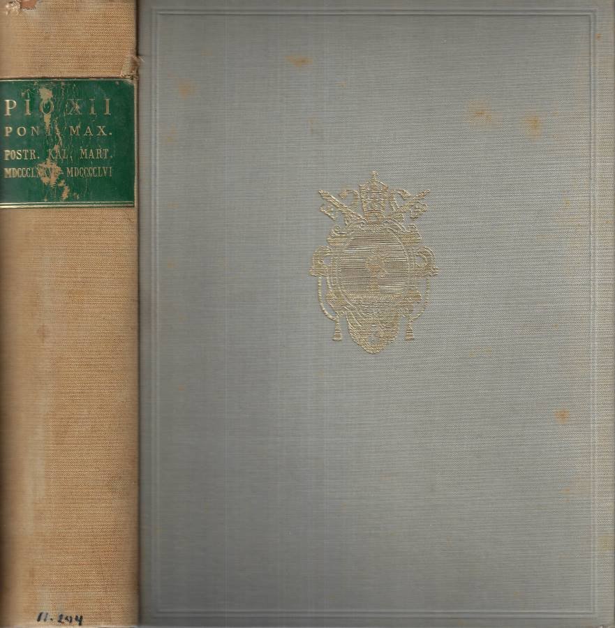 Pio XII Pont Max
