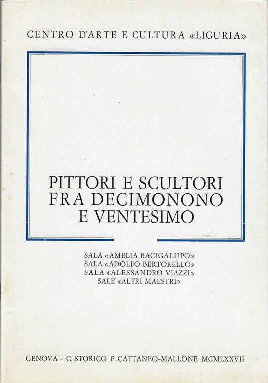 Pittori e scultori fra decimonono e ventesimo | Immagine Gallery 2