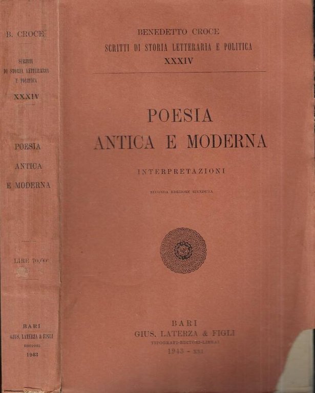 Poesia antica e moderna