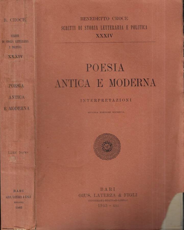 Poesia antica e moderna