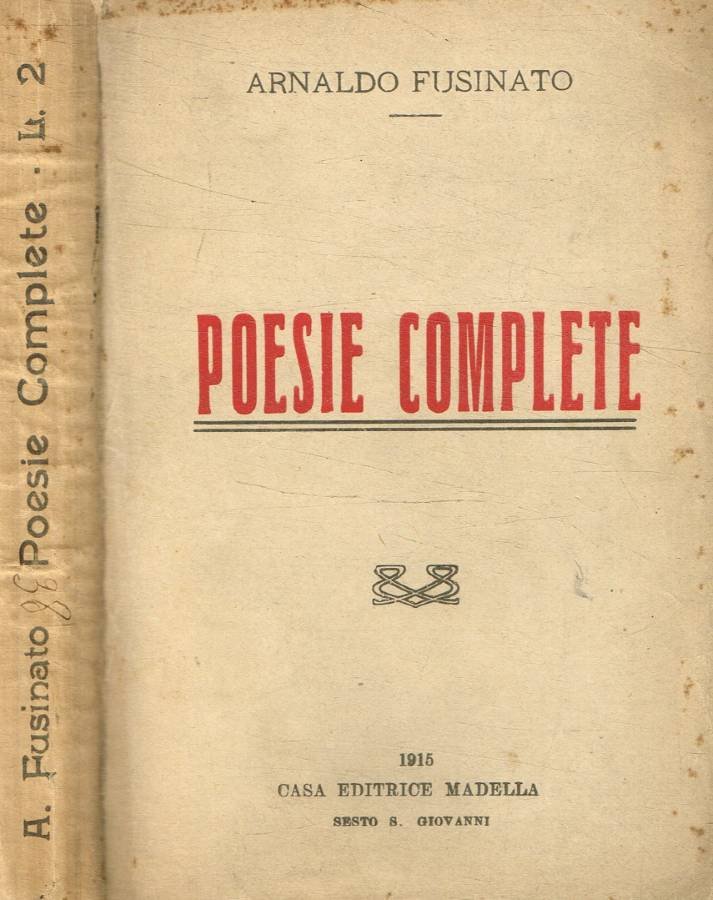 Poesie complete
