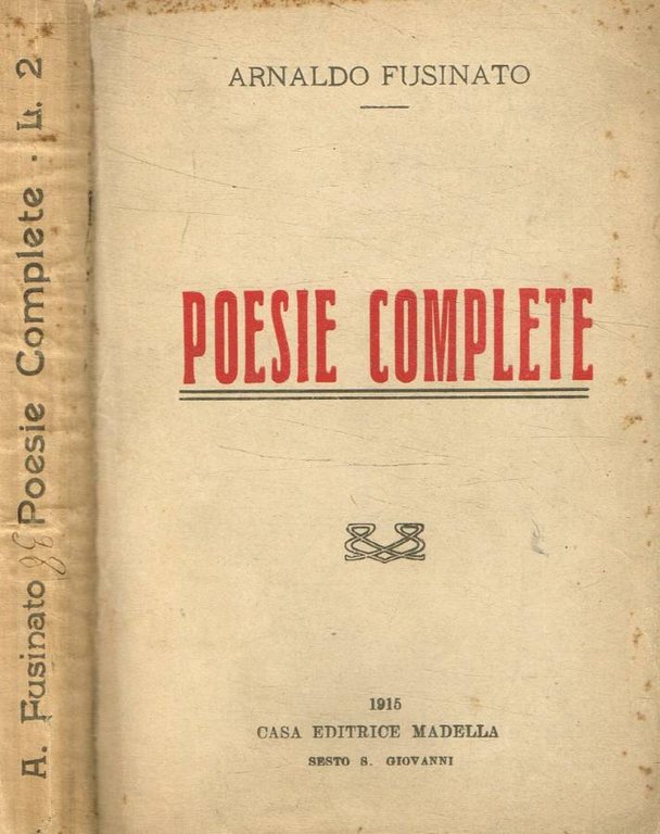 Poesie complete