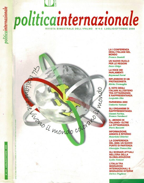 Politica Internazionale - Rivista Bimestrale dell'Ipalmo n. 4 - 5 …