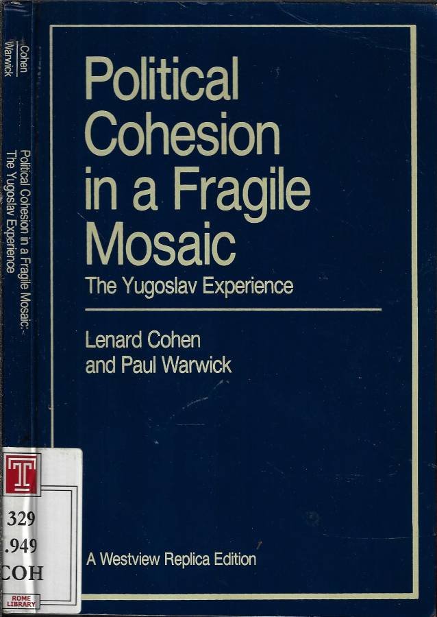 Political cohesion in a fragile mosaic | Immagine principale