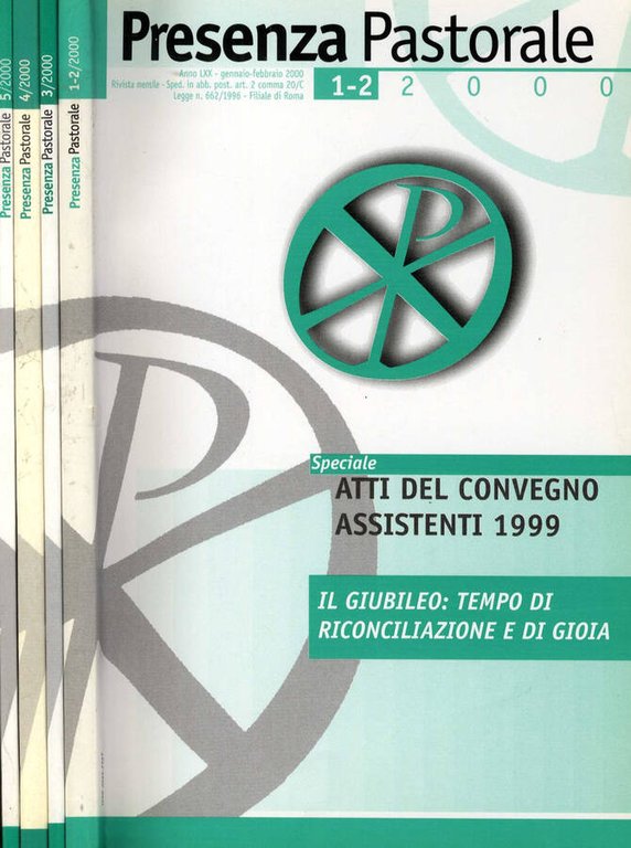 PRESENZA PASTORALE N.1-2,3,4,5 DEL 2000