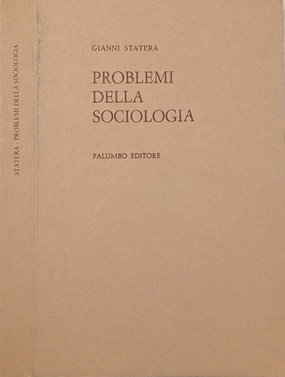 Problemi della sociologia