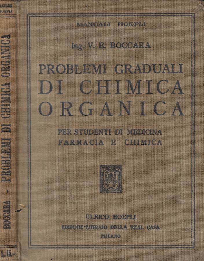 Problemi graduali di chimica organica