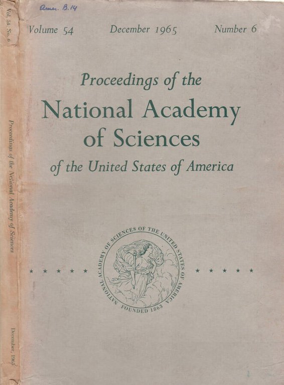 Proceedings of the National Academy of Sciences if the United … | Immagine Gallery 2