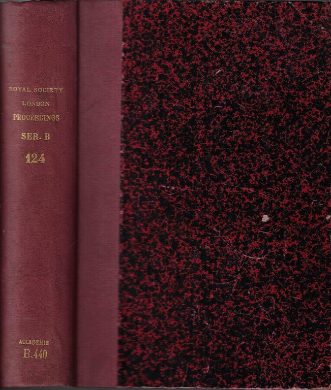 Proceedings of the Royal Society of London Vol 124 series …